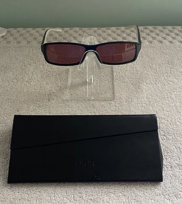 Винтажные солнцезащитные очки Christian Dior в черно-белой оправе РЕДКИЕ - Изображение 1 из 4