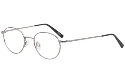 Flexon Men's Eyeglasses Edison 600 003 Gunmetal Full Rim Optical Frame 47mm - Image 1 of 4