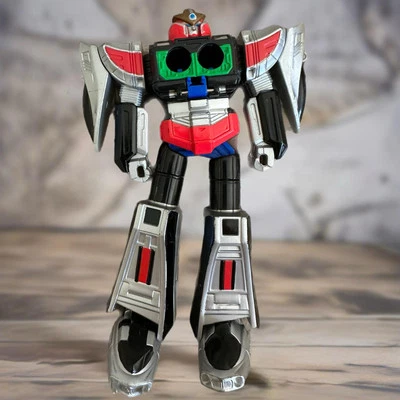 Power Rangers Action Zord Time Force Megazord Mode Red Figure 5" Incomplete 2000 - Image 1 of 4