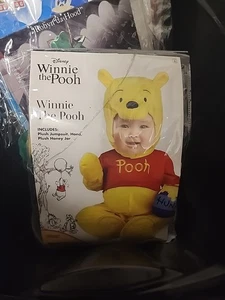 Winnie the Pooh Baby Disney Infant Deluxe Halloween Costume 12-18 months spirit - Picture 1 of 2