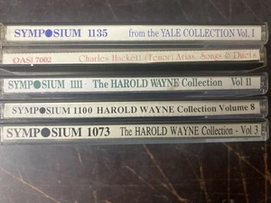 Bulk lot of Classical CDs (SYMPOSIUM Label Harold Wayne etc) As Pictured F12 - Foto 1 di 2