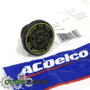 Genuine GM 1985-1998 GMC Chevrolet Oldsmobile P30 Engine Oil Filler Cap 10110859 - Picture 1 of 2