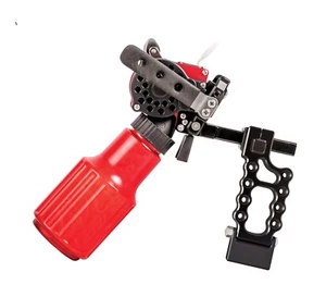 Carrete de botella de pesca con cabrestante cajún Pro parte roja # AFR1450L - Imagen 1 de 3