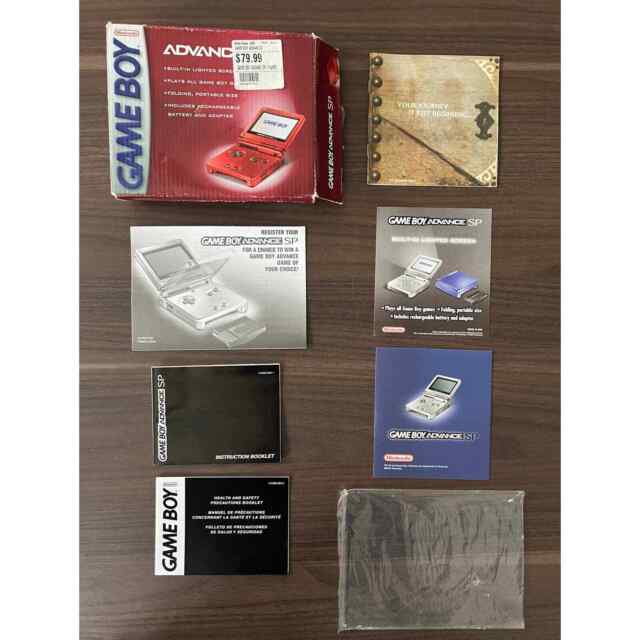 Gameboy Advance Box & Tray Pokémon Fire Red NO GAME Included Gamer