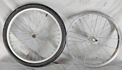 Juego de ruedas de bicicleta para niños Alexrims DM24 20" Hyperglide OLW135/100 reclinadas plegables QR Foto 1 de 4