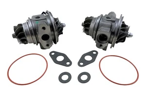 Juego de cartucho delantero trasero turbocompresor turbo CHRA para BMW 135i 335i 535i N54 TD03 - Imagen 1 de 2