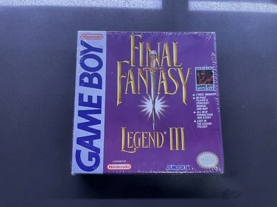 Final Fantasy Legend III 3 Nintendo Gameboy Factory Sealed - Image 1 of 4