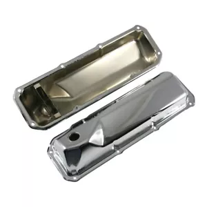 69-82 Ford 351C 351M 400M Chrome Valve Covers - SBF Cleveland Modified Boss 302 - Bild 1 von 1