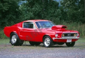 Foto póster 469 Ford Mustang Fastback Dragster Drag Racing 13x19 - Imagen 1 de 1