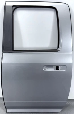 ✅ RAM 1500 2500 3500 2009-24 cabina cuádruple OEM PUERTA TRASERA IZQUIERDA CARCASA PLATEADA PSC Foto 1 de 4