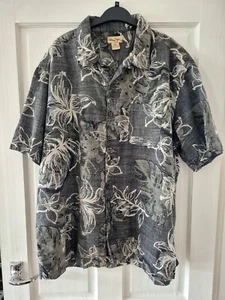 Panama Jack Hawaiian Shirt Plants Floral Size XL - Picture 1 of 3