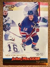 1999-00 Pacific Copper John MacLean #273 38/99 READ DESCRIPTION