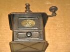 Rare ancien moulin a caf Peugeot en tole 12,5 x 12,5 cm modle K de 1870 a 1936