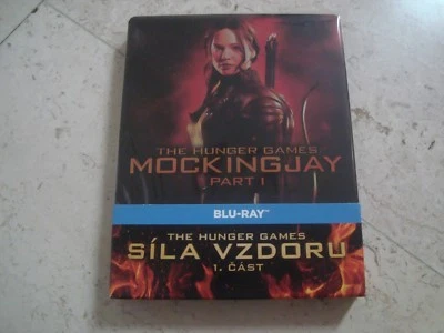 The Hunger Games Mockingjay Part 1 Blu-Ray SteelBook CZ 1/4 slip Josh Hutcherson - Image 1 of 4