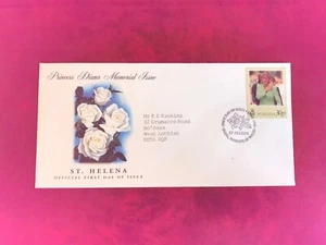 ST HELENA 1998 FDC PRINCESS DIANA CHOOSE 1  # RARE # - Picture 1 of 2
