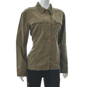 Marc O'Polo Jeans Women's Button Up Denim Shirt Jacket Top Long Sleeve Size L - Picture 1 of 6