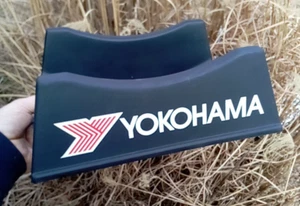 Vintage YOKOHAMA Tires Tire Rack 2 pc Store Display Black Plastic Holder Stand - Bild 1 von 15