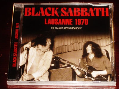 Black Sabbath: Lausanne 1970 - The Classic Swiss Broadcast CD 2022 Zip City NEW - Image 1 of 2