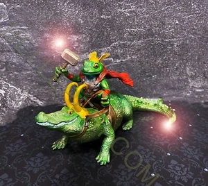 7.1' Long Marvel Disney Alligator Loki variant Throg Thor Frog action figure - Picture 1 of 6