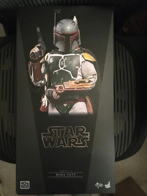 Hot Toys MMS 574 Star Wars 40th Empire Strikes Back Boba Fett Deluxe Foto 1 de 4