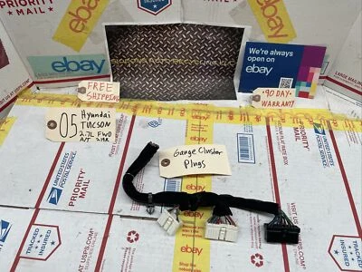 05-06 HYUNDAI TUCSON VELOCÍMETRO CUADRO DE INSTRUMENTOS ARNÉS DE CABLES CONECTOR Foto 1 de 4