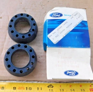 2 NOS FRONT BUMPER ISOLATOR BUSHINGS FOR 1981-85 FORD ESCORT & MERCURY LYNX CARS - Picture 1 of 2