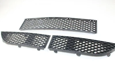 E66 BMW 760LI 750LI PARACHOQUES DELANTERO JUEGO DE 3 REJILLAS CENTRO Y EXTERIOR IZQUIERDO/DERECHO OEM Foto 1 de 4