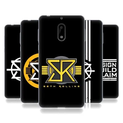 FUNDA OFICIAL DE GEL SUAVE WWE SETH ROLLINS PARA TELÉFONOS NOKIA 1 Foto 1 de 4