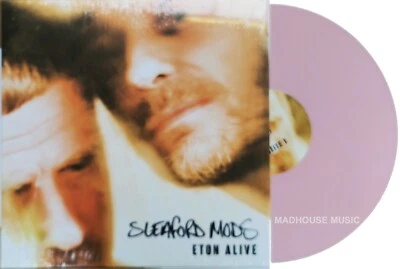 SLEAFORD MODS LP Eton Alive PINK Vinyl Limited Edition  GERMAN + Full DOWNLOADS - Image 1 of 4