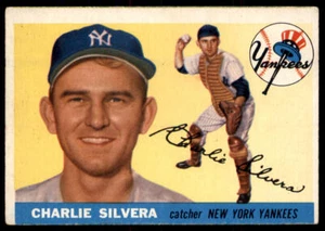 1955 Topps #188 Charlie Silvera - Bild 1 von 2