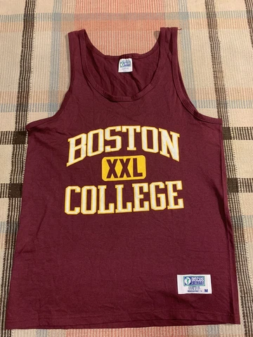 Vintage Champion Boston College Tank Top Shirt SIZE M USA!!! Cover