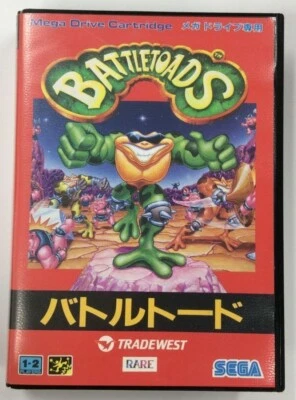 BattleToads sega Mega Drive MD W/ box manual - Image 1 of 4