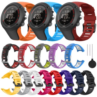 Silikon Ersatz Armband Für Suunto 5/Suunto Core/Ambit 3 2 1/Quest M1 M2 M4 M5 - Bild 1 von 4