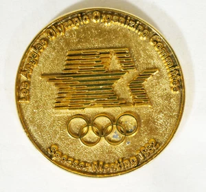 1984 Los Angeles Olympic Games LAOOC 1982 Sponsor Meeting medal - Picture 1 of 11