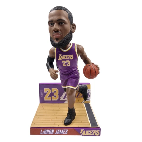 LeBron James (Los Angeles Lakers) NBA Big Ticket Series Bobblehead NIB Cover
