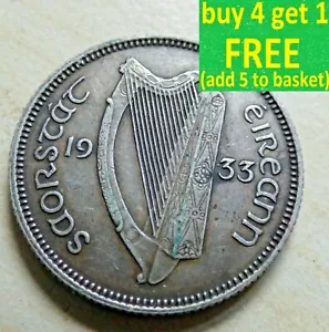Ireland Choose your date Bull / Harp 1 Shilling - Picture 1 of 85