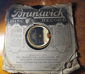Brunswick 78 Record Home Again Blues Irving Berlin / Margie / Rodemich Orchestra - Picture 1 of 6