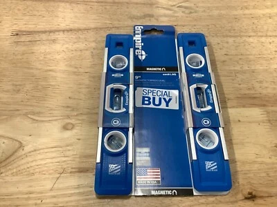 Empire 9" Magnetic Torpedo Level 2 Pk. em81.9G - Image 1 of 2