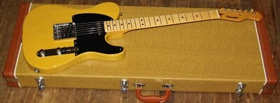 VERY Rare Mahogany Body Tele! 1990 Fernandes TE80 1952 Butterscotch Blonde MINTY - Image 1 of 4