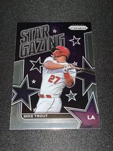 2022 Panini Prizm - Star Gazing #SG-2 Mike Trout Los Angeles Angels - Picture 1 of 2