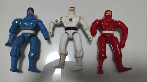 LOTE 3 FIGURAS POWER RANGERS NINJA BENDY USADO VINTAGE - Picture 1 of 5