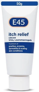 E45 Itch Relief Cream 50 g – Anti Itch Cream for Skin Irritation – Non-Greasy to - Picture 1 of 6