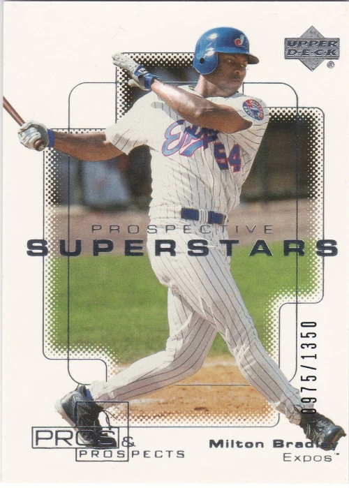2000 Upper Deck Pros and Prospects #92 Milton Bradley PS /1350 - NM - Image 1 of 1
