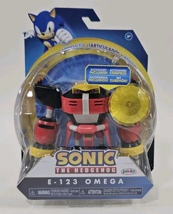 NEW! Sonic the Hedgehog E-123 Omega 4” w/ Chaos Emerald Jakks Pacific Free Ship - Picture 1 of 5