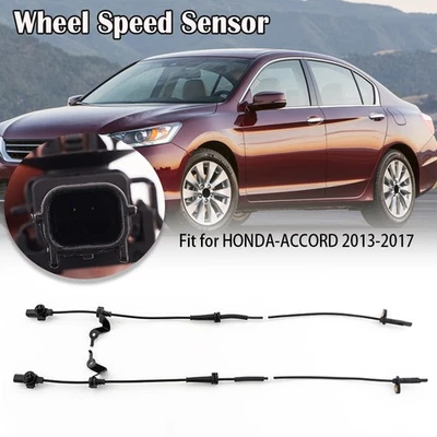 2PCS Front Left + Right Side ABS Wheel Speed Sensor For 2013-2017 Honda Accord - Image 1 of 4