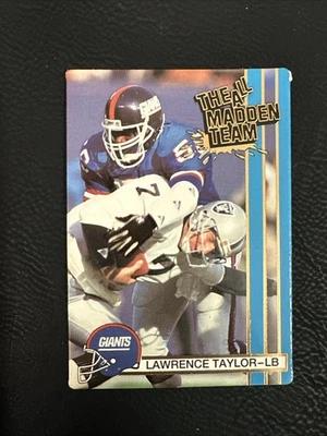 1990 Action Packed The All-Madden Team - Lawrence Taylor #12 - Image 1 of 2