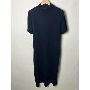 Abito maglione maglia Lennie LNY New York taglia XL finto collo alto manica corta matita - Foto 1 di 4