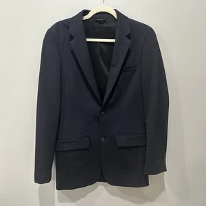 Apt 9 Blazer Men’s Slim Fit S 34-36 Black Sport Coat Jacket  EUC - Picture 1 of 8