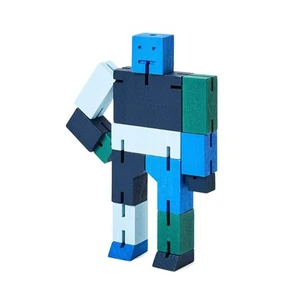 Areaware CUBEBOT® Capsule Collection 3D Puzzle Robot Azul Multi David Week - Imagen 1 de 1
