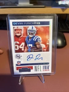 2019 Panini Contenders #NI-DF Devin Funchess NFL Ink #/149 Indianapolis Colts - Picture 1 of 2